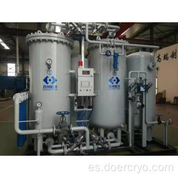 Planta generadora de oxígeno PSA industrial eficiente de alta pureza